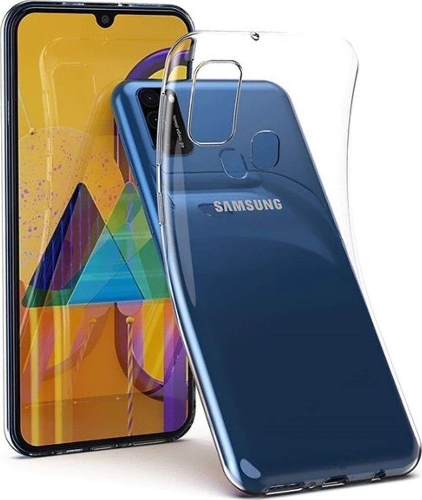 Ultra Clear 0.5mm Silikon Gel Handyhlle Schutzhlle fr Samsung Galaxy M30s / Galaxy M21 transparent