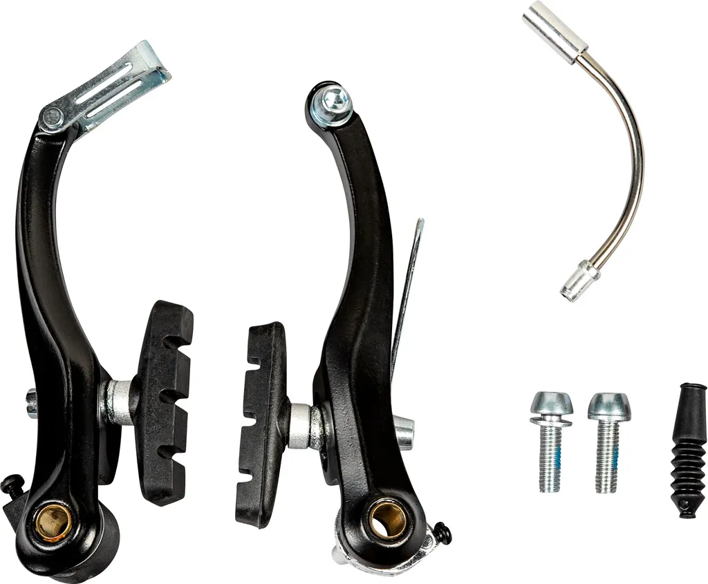 Frein V-Brake en aluminium vert Zündapp Z101 avec ses plaquettes