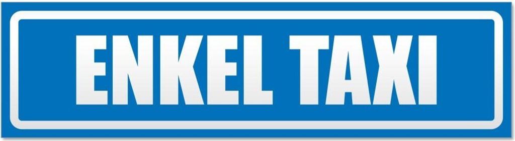 Kiwistar - Autoaufkleber - Blau - 20 x 5,3 cm - Enkel Ta x i invertiert - Hinweis Aufkleber Sticker für Auto, Kfz, Fahrrad, PKW, LKW