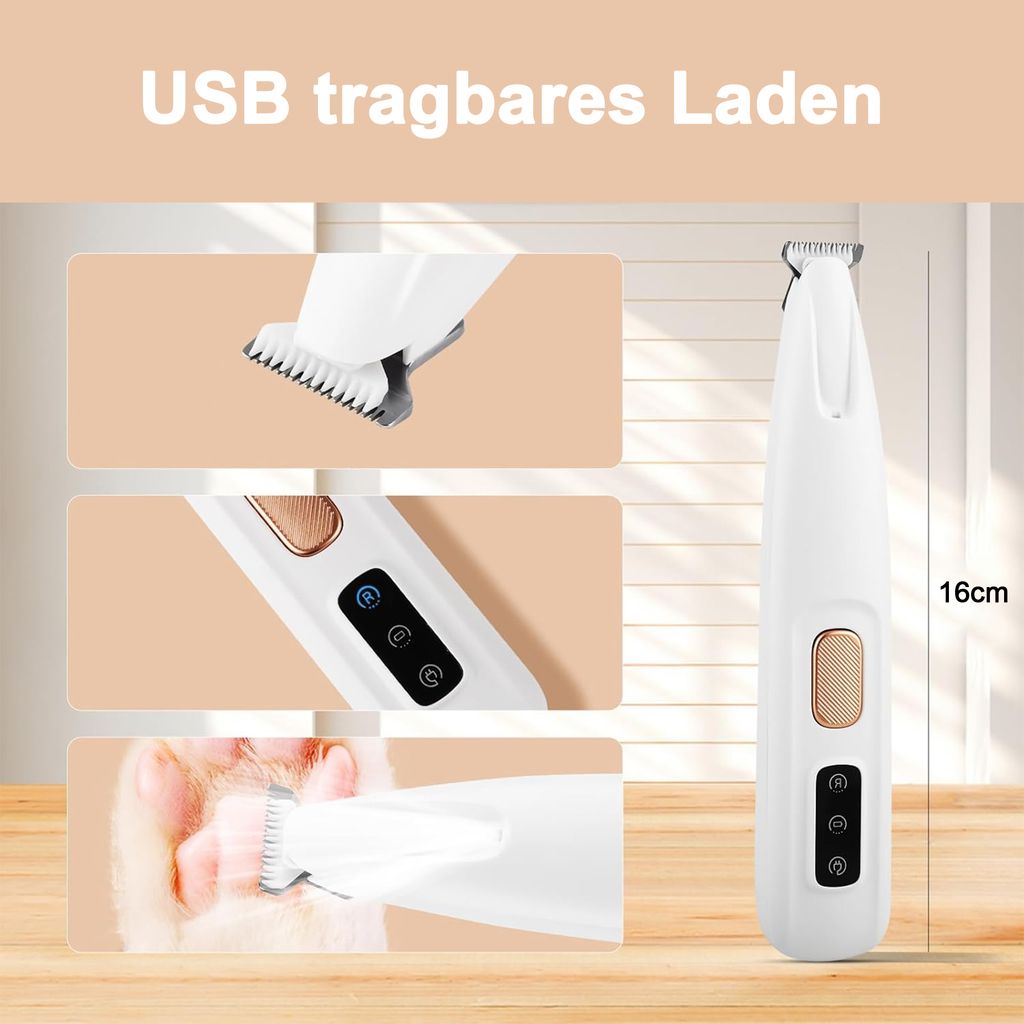 Hundeschermaschine Leise, Hunde Haarschneidemaschine, Produktbild 8