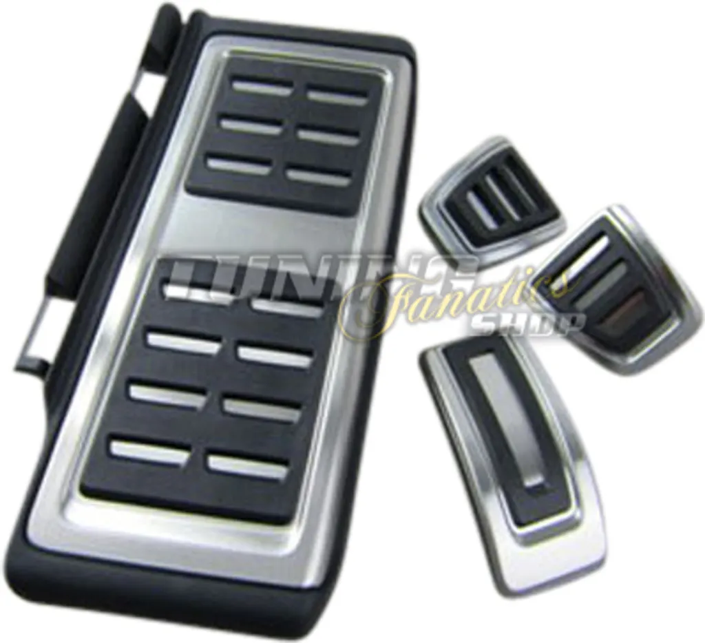 Kit Pédales et Repose-pieds Noir Manuel pour VW Golf 7 Passat B8