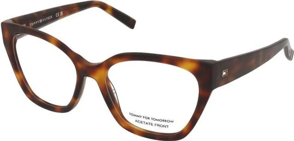 Occhiali Tommy Hilfiger TH 2265 05L: Must-Have Cat-Eye Havana per Lei