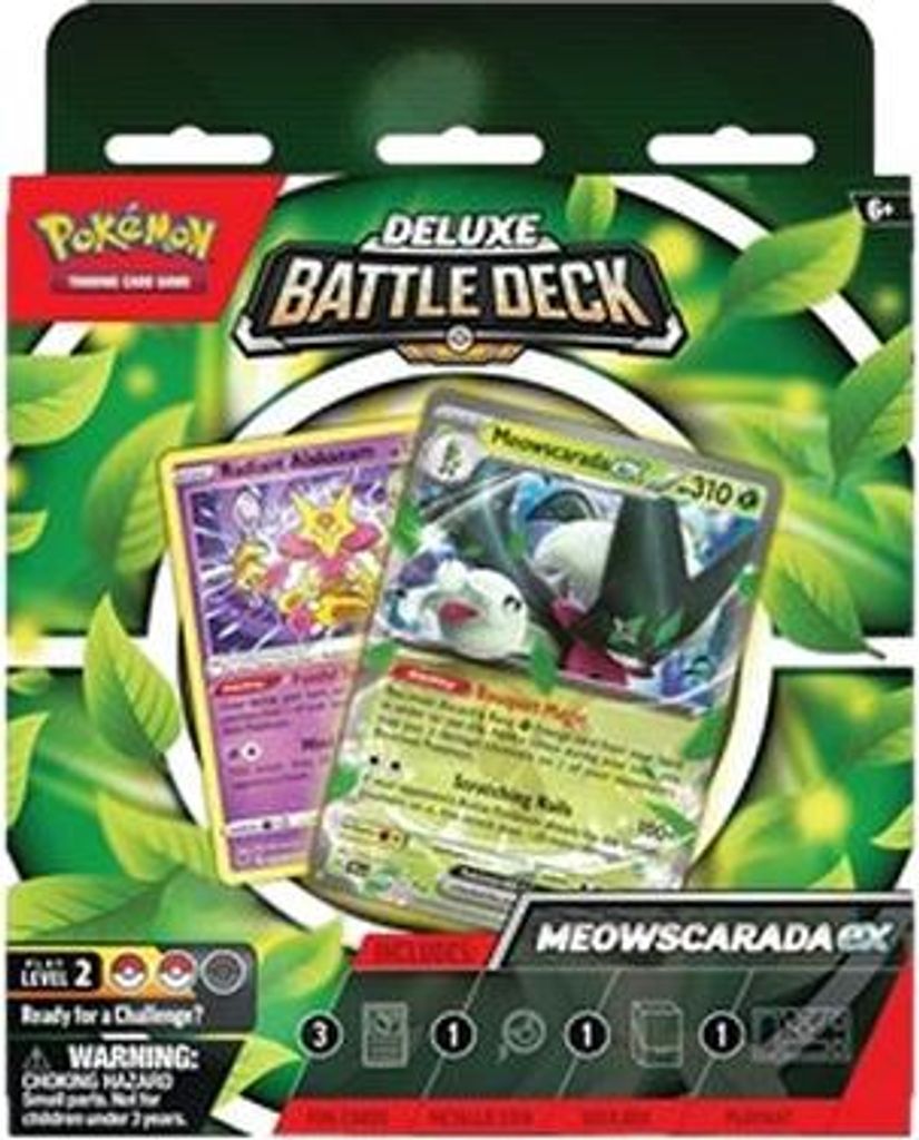 Pokemon Deluxe Battle Deck: Meowscarada ex Image du produit 