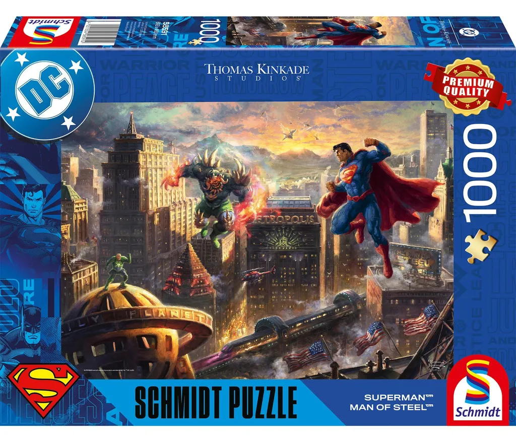 Puzzle de collection 1000 pièces DC Comics Man of Steel