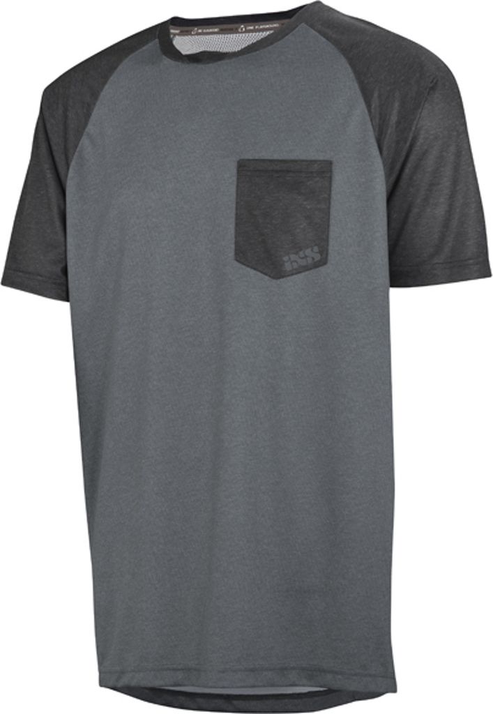 Flow Trikot - Schwarz/Graphite - M