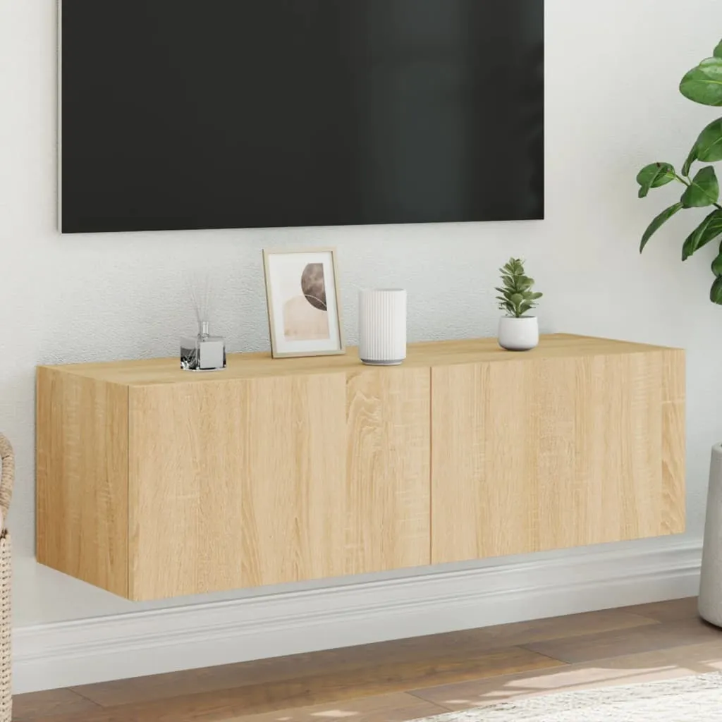 Maison Exclusive Mobile TV 100x35x31 cm LED Rovere Sonoma - Urban Style