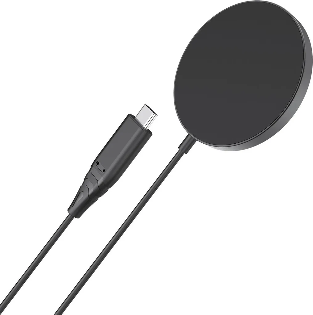 Choetech 15W MagSafe belaidis magnetinis įkroviklis iPhone 12/13/14 , juodas (T518 BK) - 2