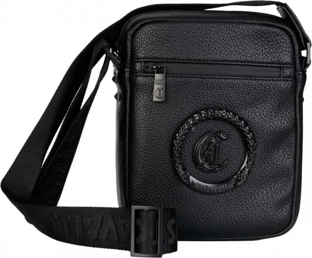 Sac à bandoulière Just Cavalli 76QA4B45ZSA19 chic pour femme en noir