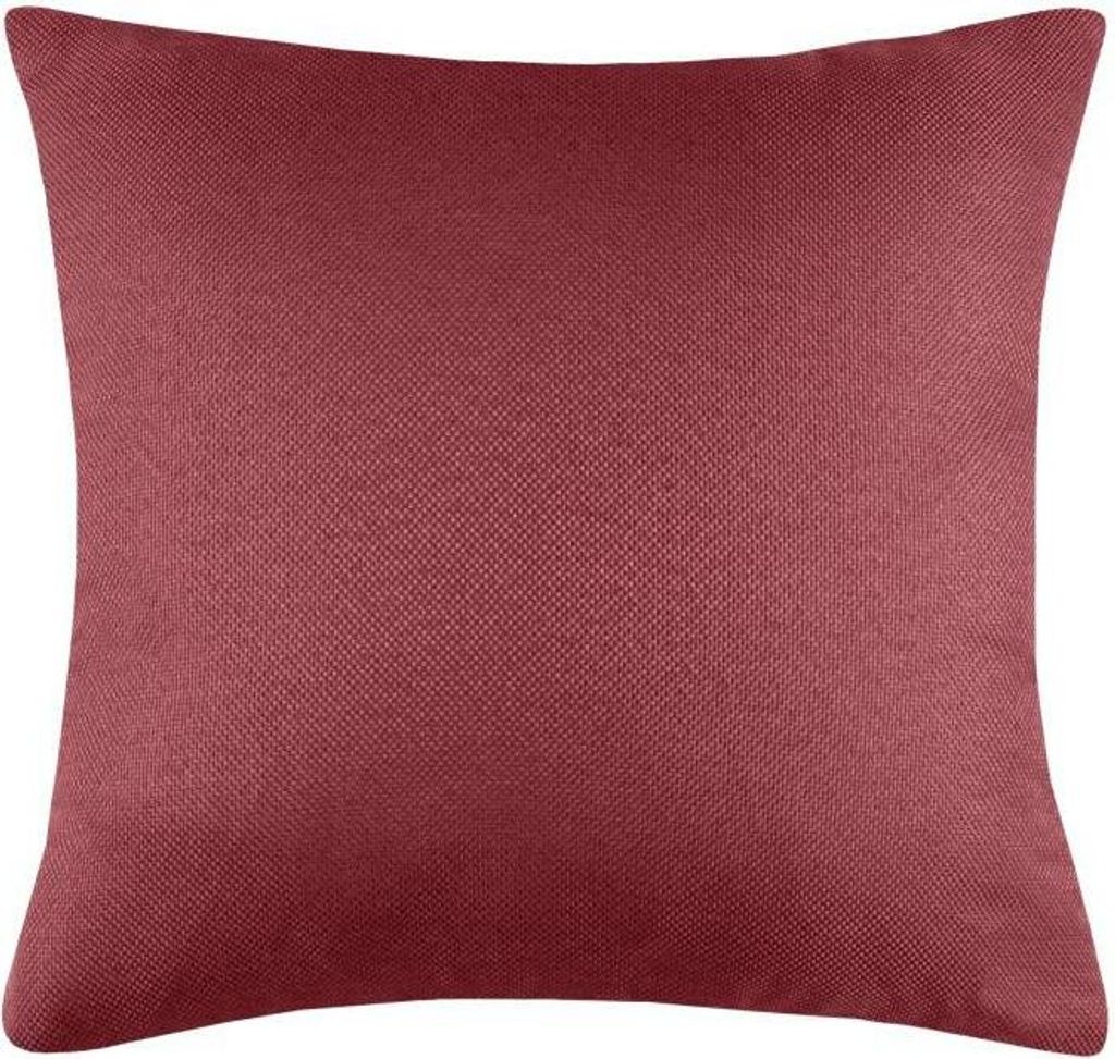 STOF Kissen 50x50 rot Dekorative Kissenhülle