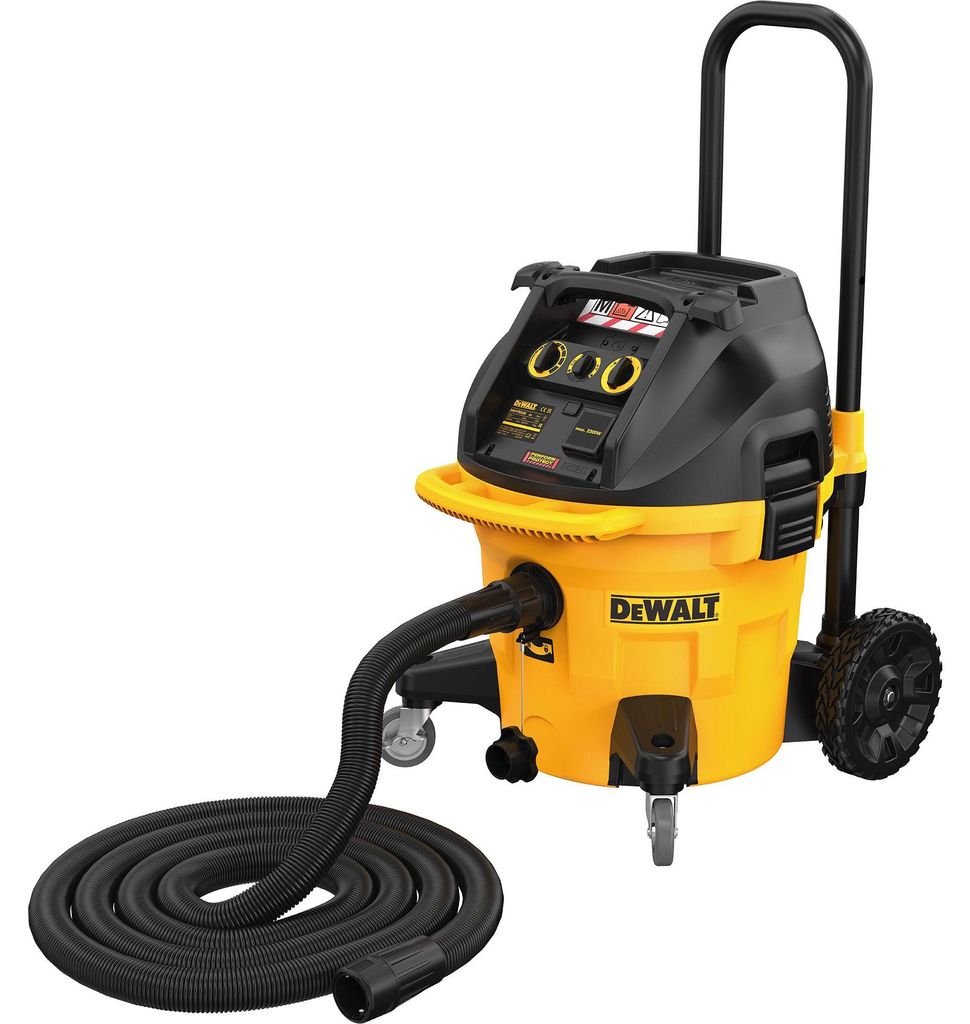 DeWALT DWV905M-QS, Suchy i Mokry, Żółty, 38 l, 18,4 l, 75 Zdjęcie produktu 