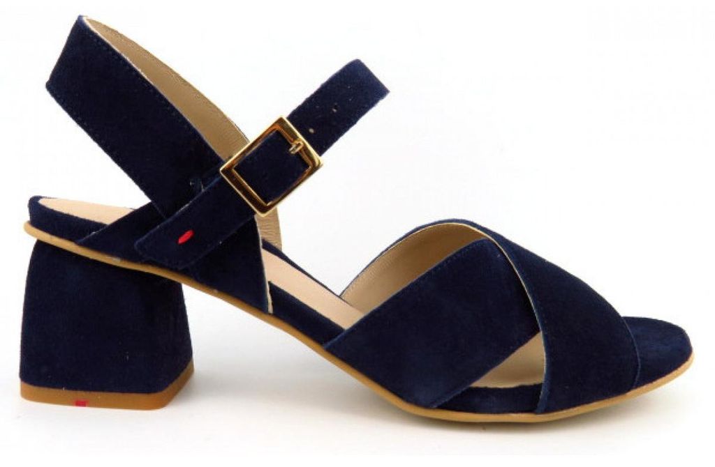 Lloyd Elsa Nubuk Sandale Blau in Gr. 40