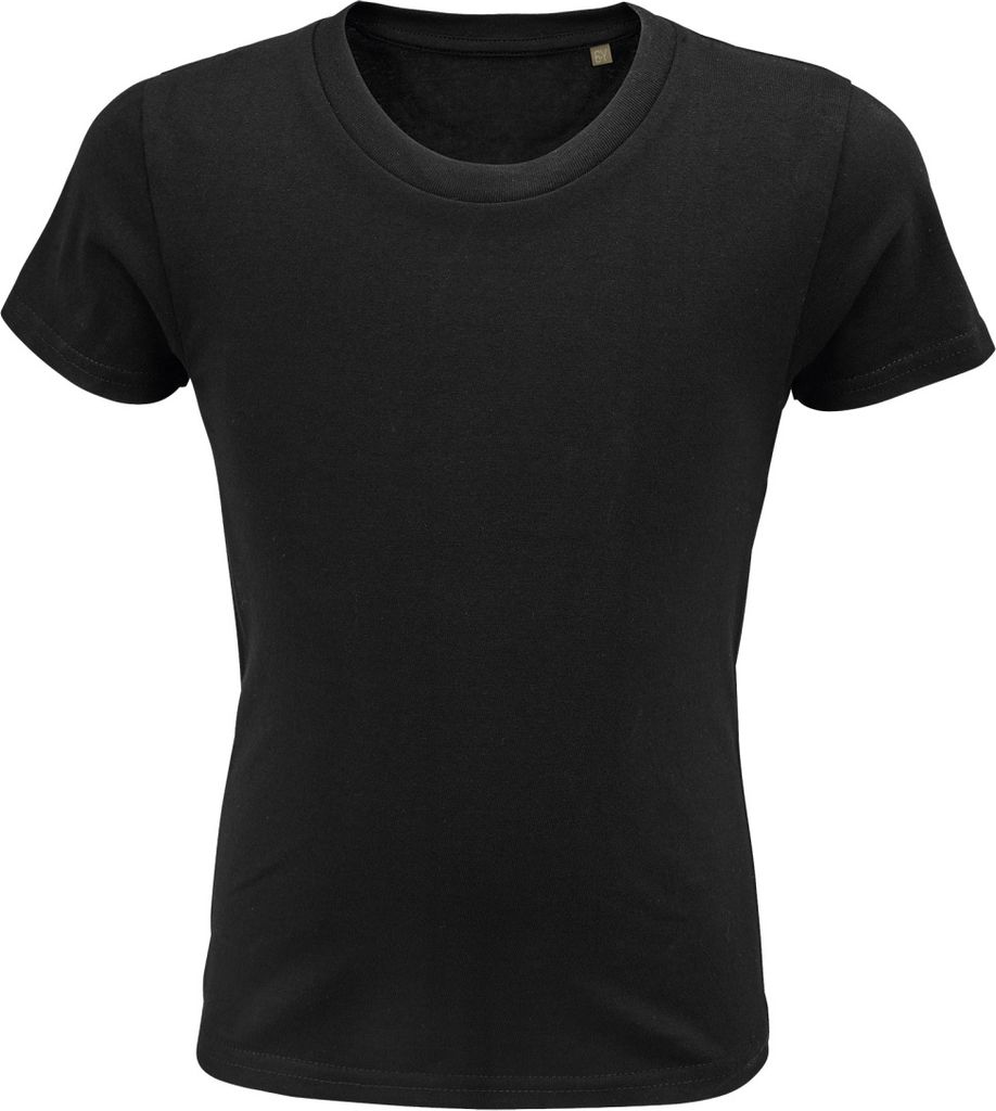 SOL'S Jungen T-Shirt Kinder Valueweight T Kids Kurzarm Shirt Basic, Größe:8A, Farbe:Deep Black