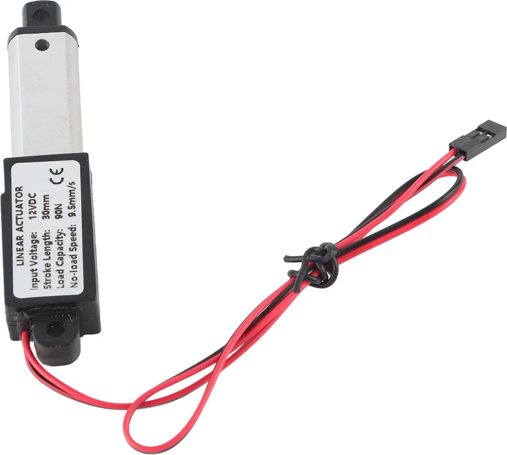 Mini Actionneur Linéaire 12V 30mm : Solution Compacte 90N Étanche - 7