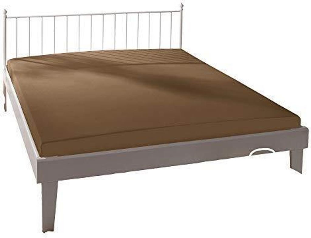 Bassetti Spannbettlaken UNI Farbe FANGO Größe 90x190-100x220cm AL