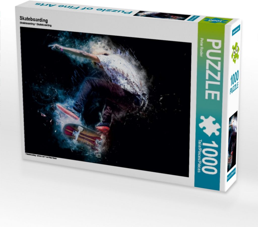 Calvendo Skateboarding 1000 Teile Puzzle quer 640x480mm, Roder Peter; 7451485