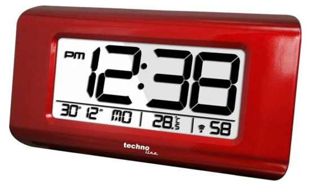 Technoline WT 197, Rot, AAA, 145 x 38 x 72 mm Produktbild 