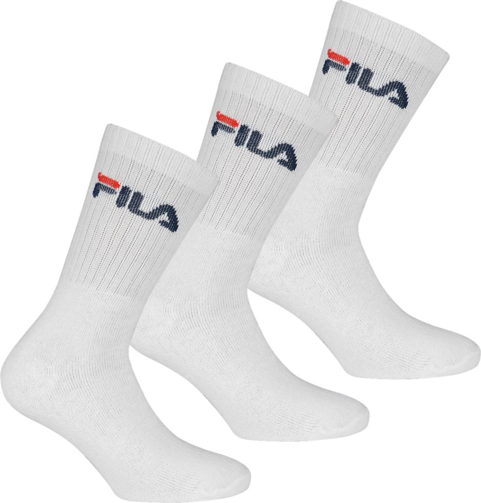 FILA 9 Paar Socken, Frottee Tennissocken mit Logobund, Uni Produktbild 
