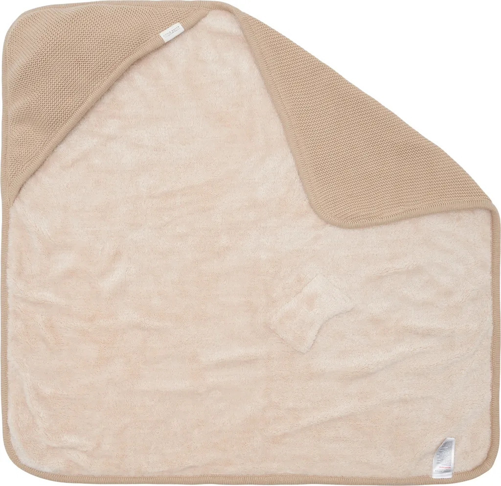 Little Dutch Bendaggio in Maglia Beige - Copertina Neonato Cotone Bio