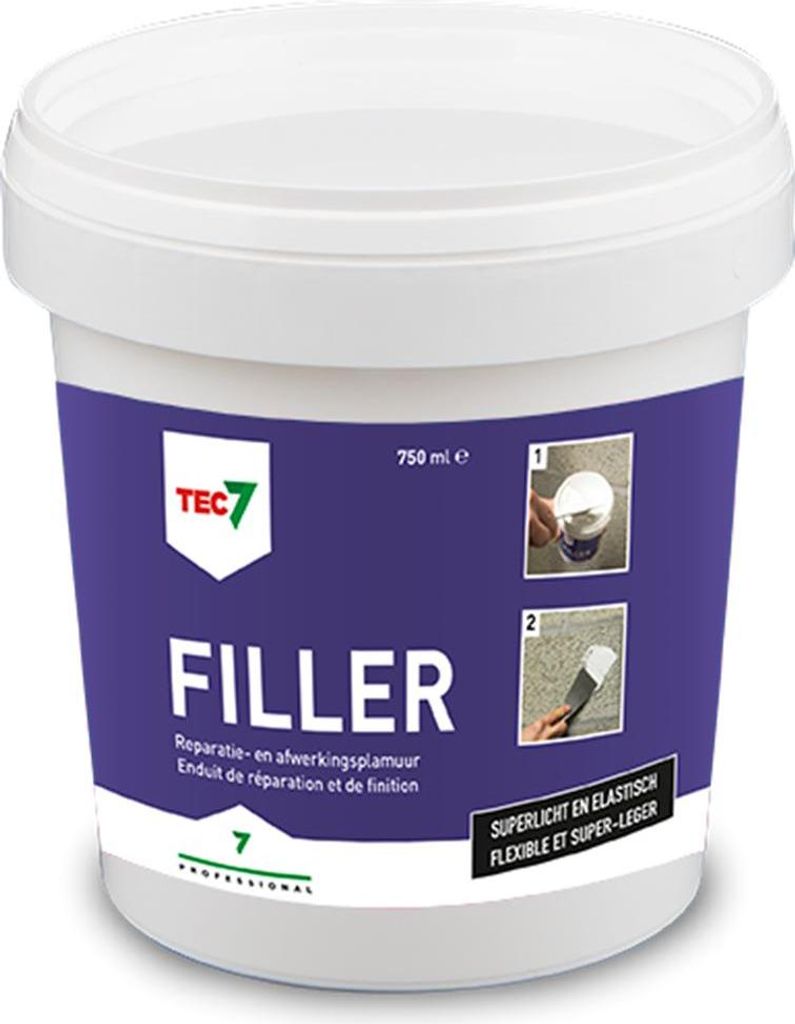 Filler - Reparatur- und Endspachtelmasse - Tec7