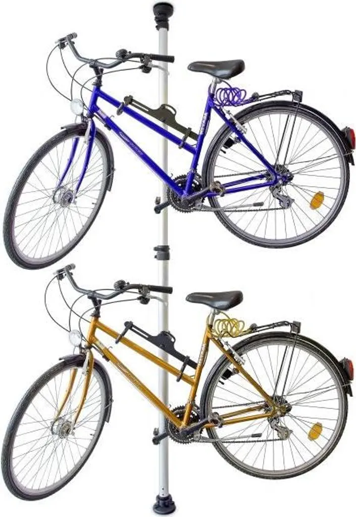 Local à vélos robuste pour 2 vélos avec système de verrouillage à clé
