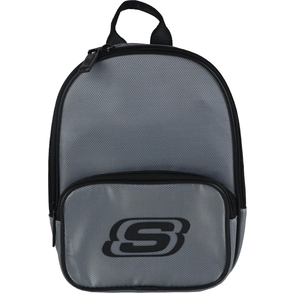 Skechers Batohy Star Gris Sac à Dos Robuste avec Bretelles Rembourrées