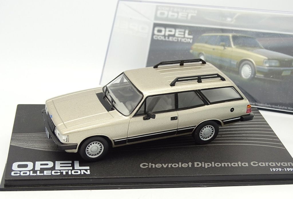 CHEVROLET Diplomata Caravan Kombi (Opel Record) 1979 / 1992 Champagnermetallic, MAGODIPLOMATCAR, Maßstab1/43, IXO