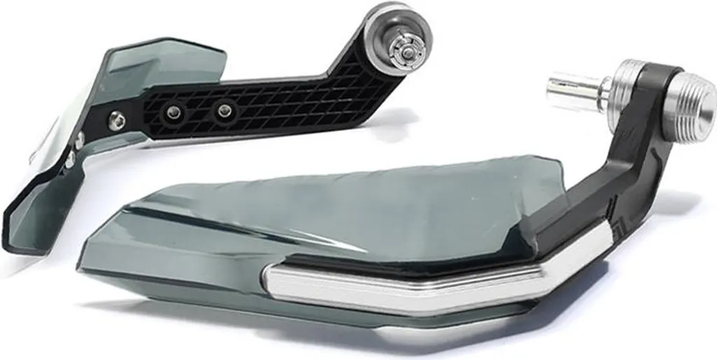 Paramani Argento per Moto e Motocross - Deflettore Antivento Robusto