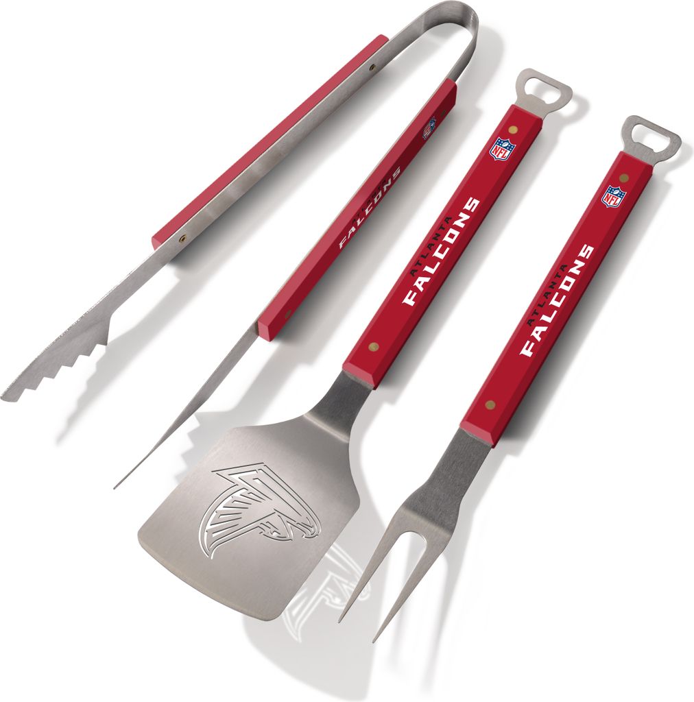 NFL Atlanta Falcons Grillbesteck 3teilig Set Spirit Barbecue BBQ Grillzange