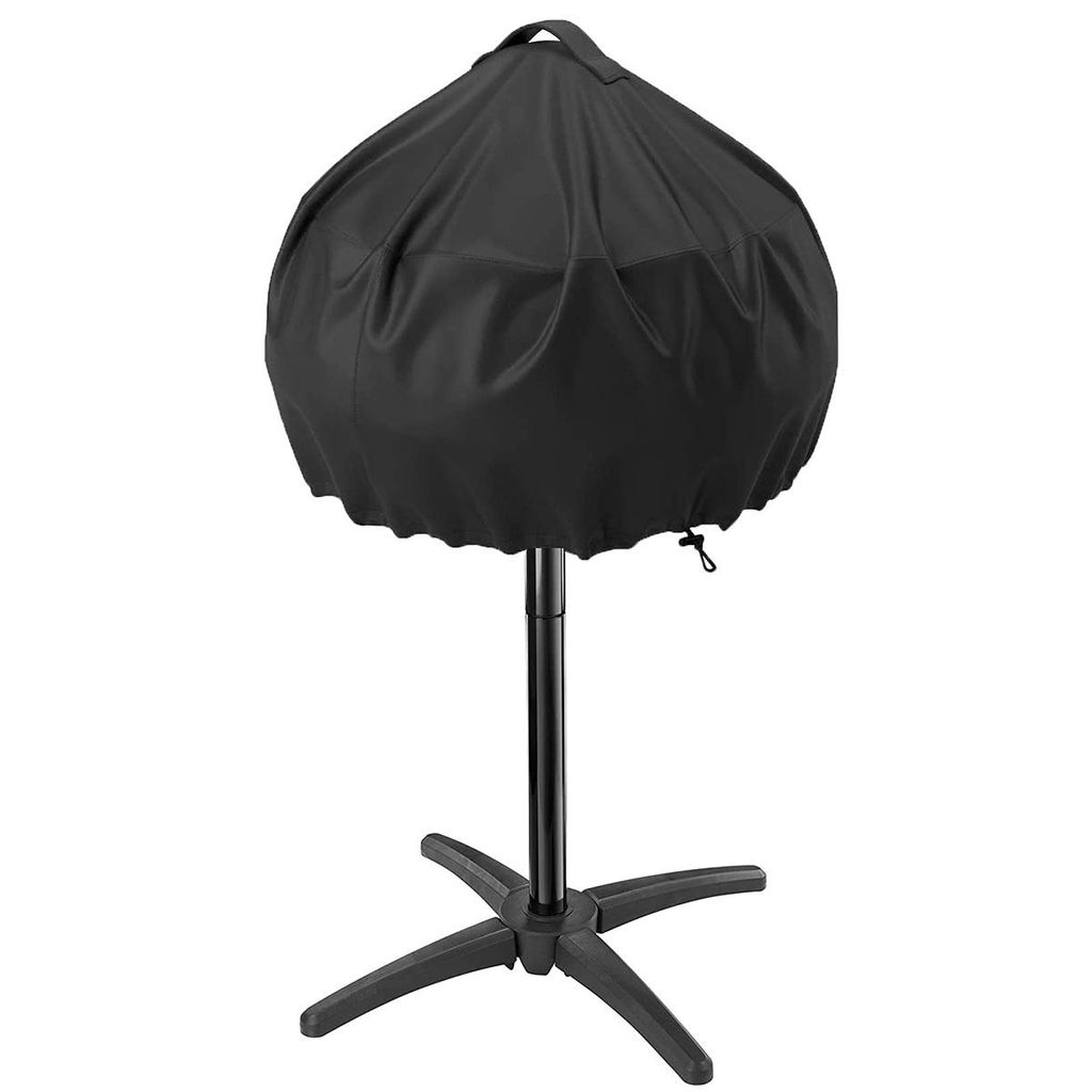 Runde Grillabdeckung 50×46 cm – Wasserdichte BBQ-Abdeckung aus Oxford-Gewebe – UV- & Staubschutz für Gartengrill