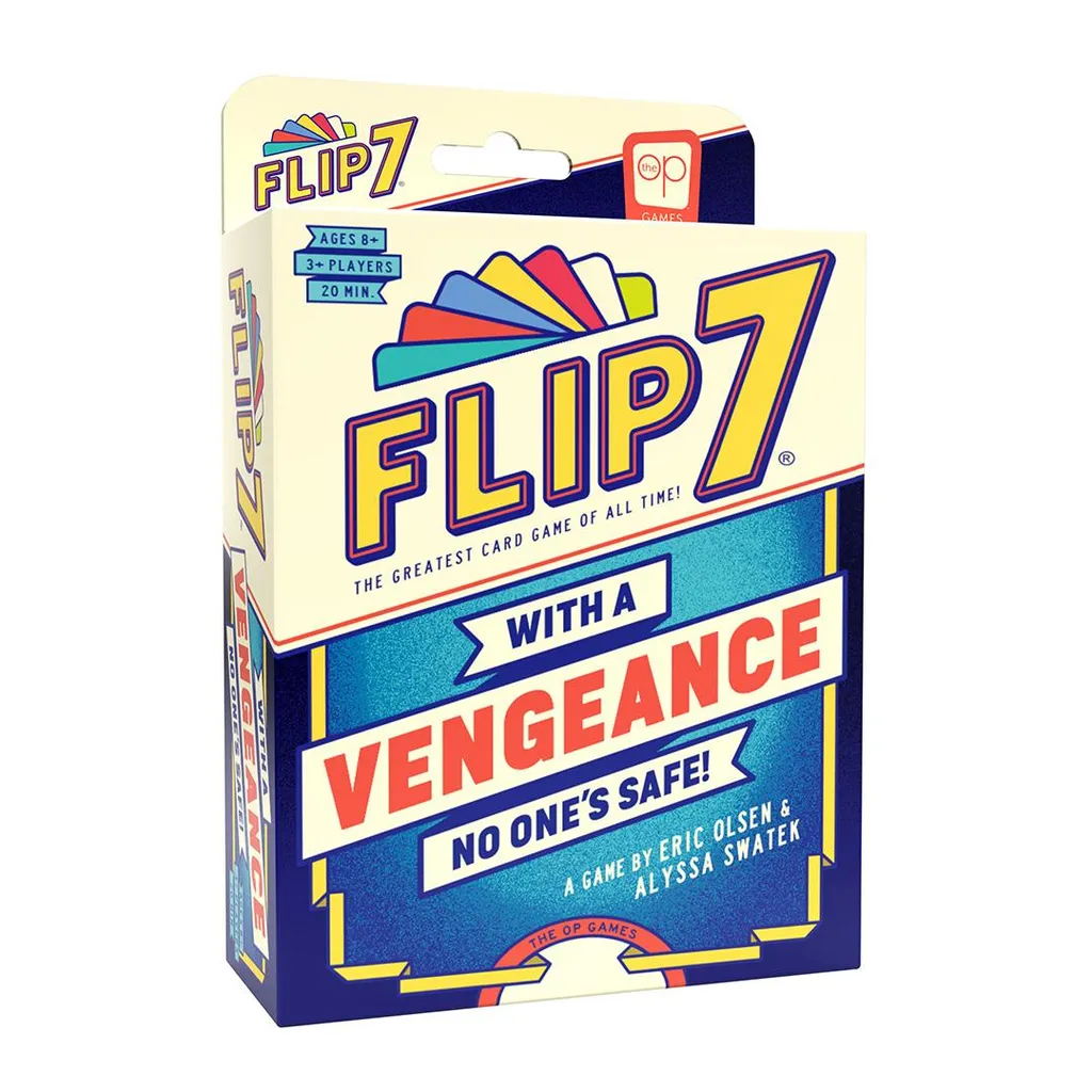 Flip 7 With a Vengeance Jeu de Cartes pour Ne Plus Jamais s'Ennuyer