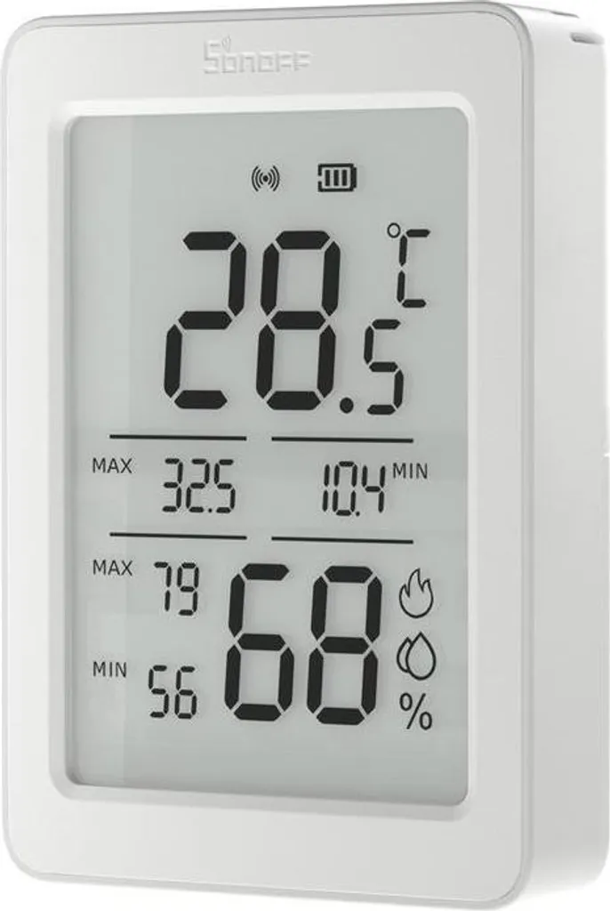 Capteur Sonoff SNZB-02DR2 Température et Humidité Écran Large 3,6