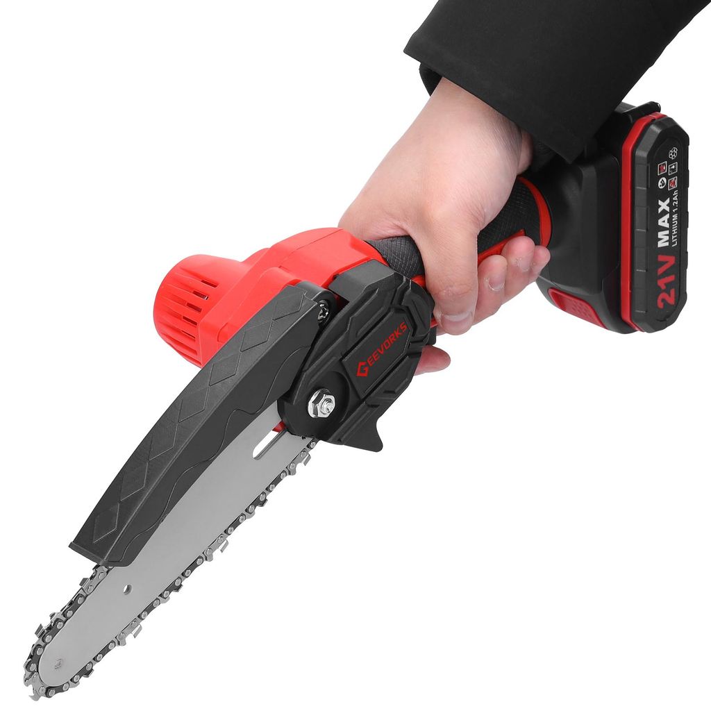 21V 6inch prenosné elektrické prerezávacie píly malé drevo Obrázok produktu 