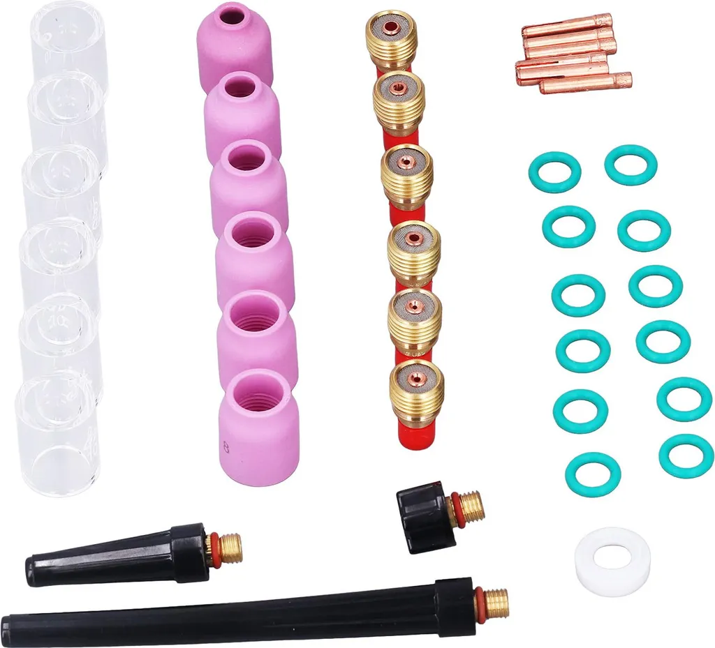Kit Accessoires TIG 40 pièces avec Buses et Diffuseurs pour WP-9/20/25