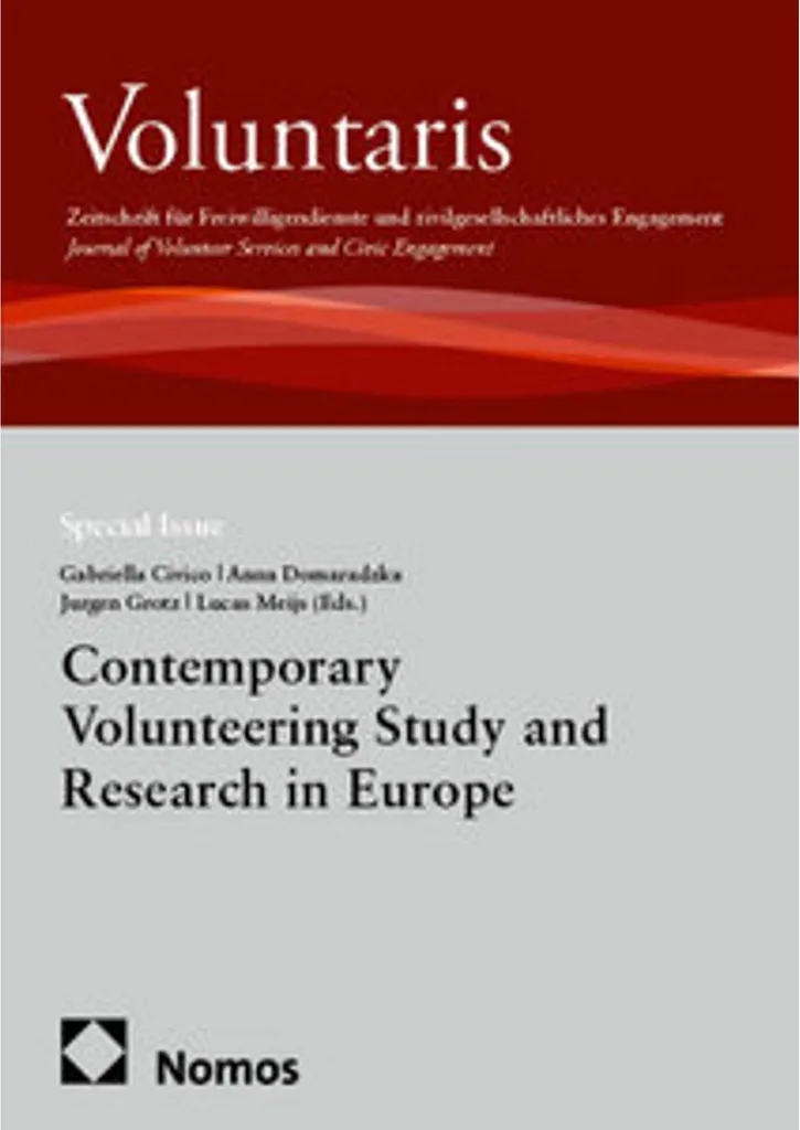 Livre de Recherche sur le Volontariat Européen Contemporain - Broché