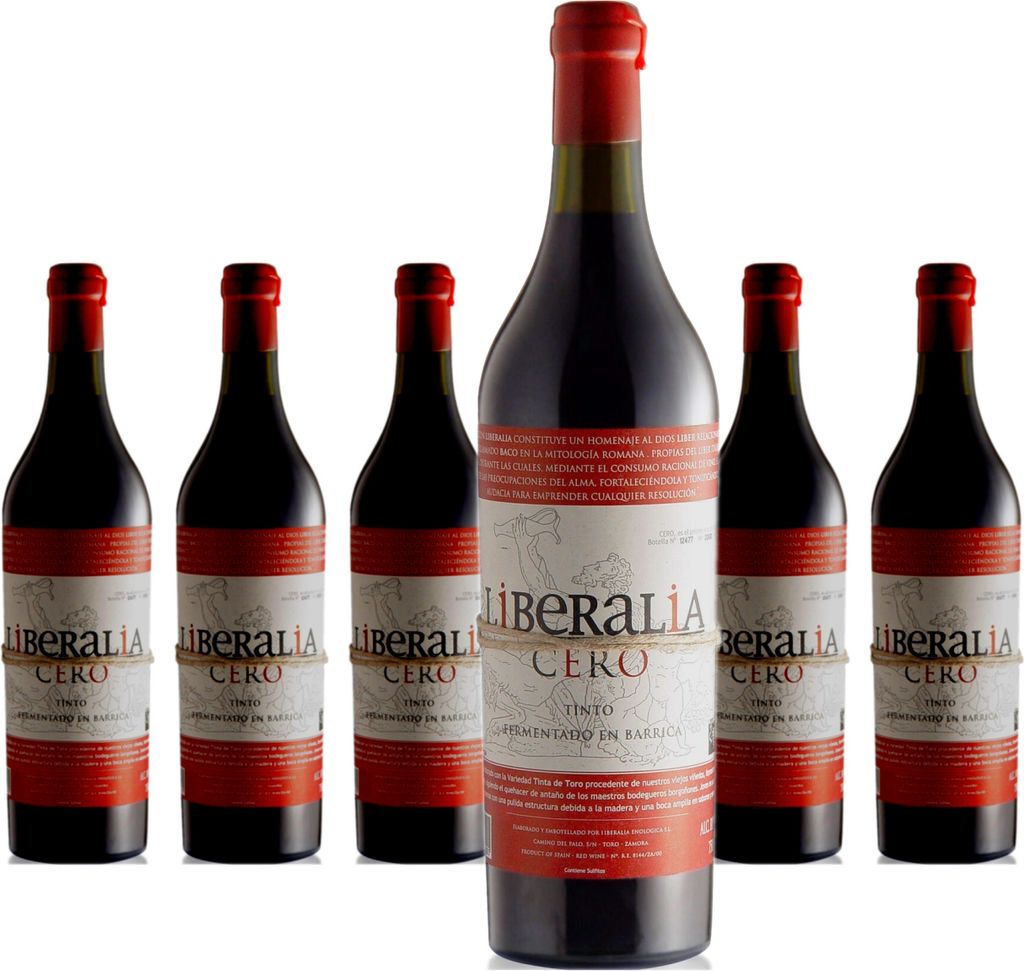 6 x CERO Tinto D.O Toro. Liberalia Enológica