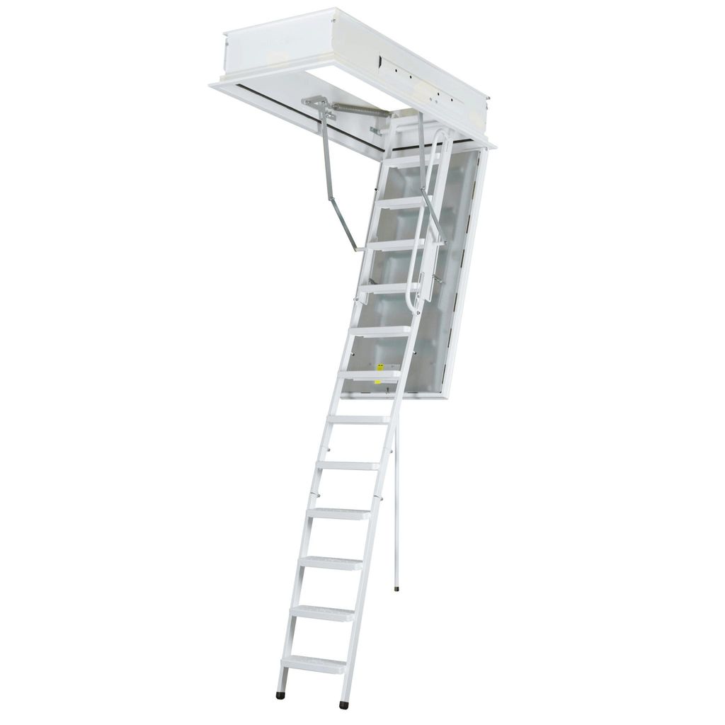 Steinau BasicStair SMART Dachbodentreppe 120x60 cm | U-Wert 0,7 W/m²K | Scherentreppe