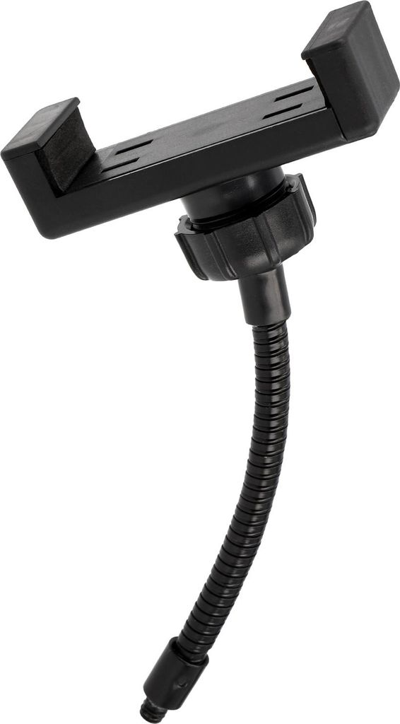 Flexibler Smartphone Halter mit Schwanenhals & 360° Kugelkopf Universal Handy Stativadapter 1/4 Zoll 15cm Arm