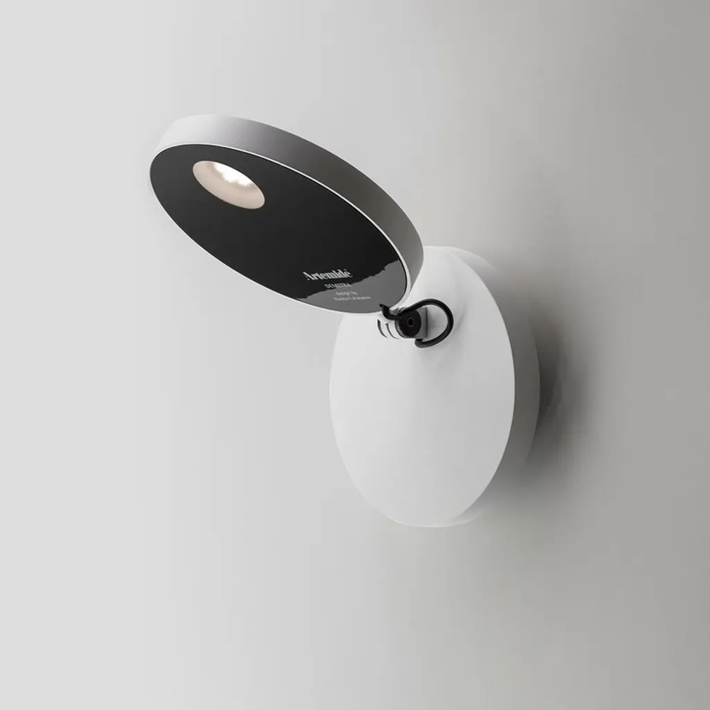 Spot Artemide Demetra 2700K Blanc 1731W20A - Applique LED Design Italien