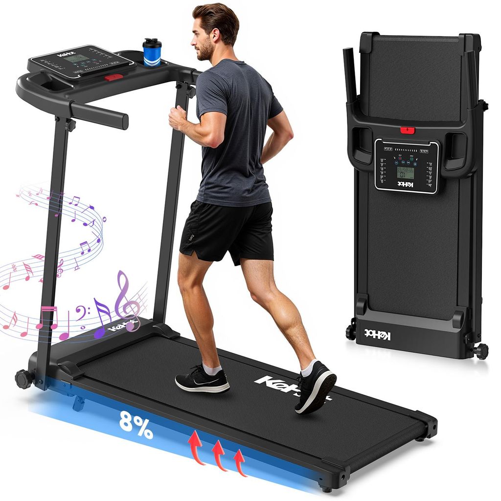 Kehot 2-in-1 Laufband X2EC klappbar, Laufband mit APP Produktbild 