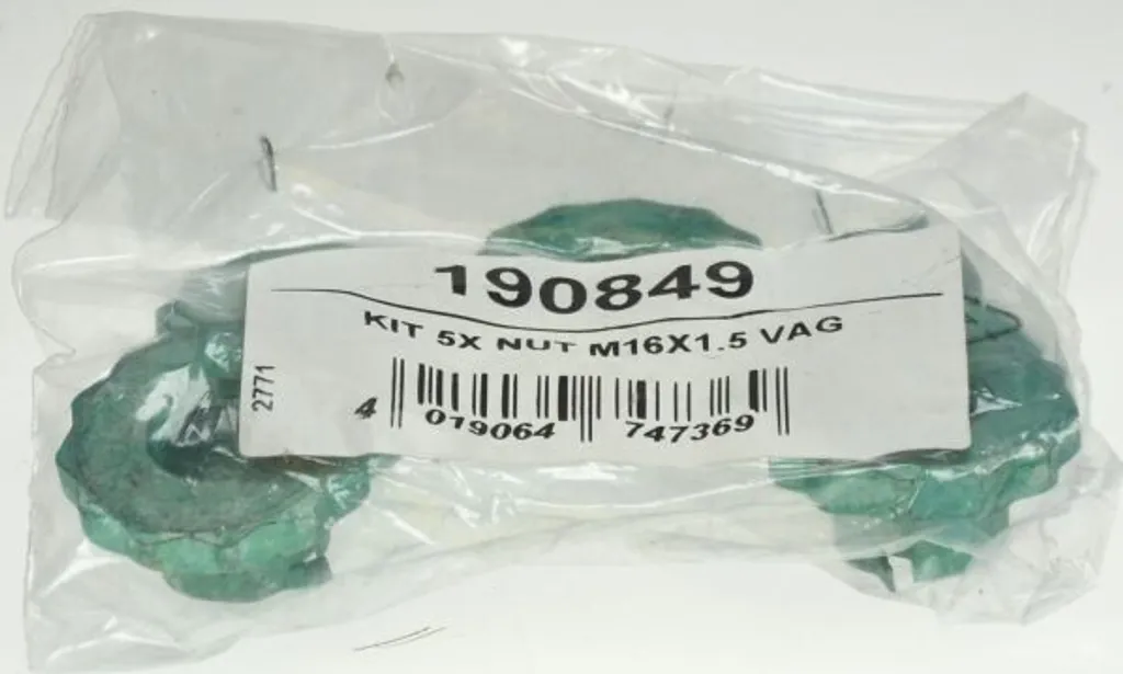 Écrou d'essieu SPIDAN 190849 pour VW Polo et Audi A1 - OE 6Q0407396B