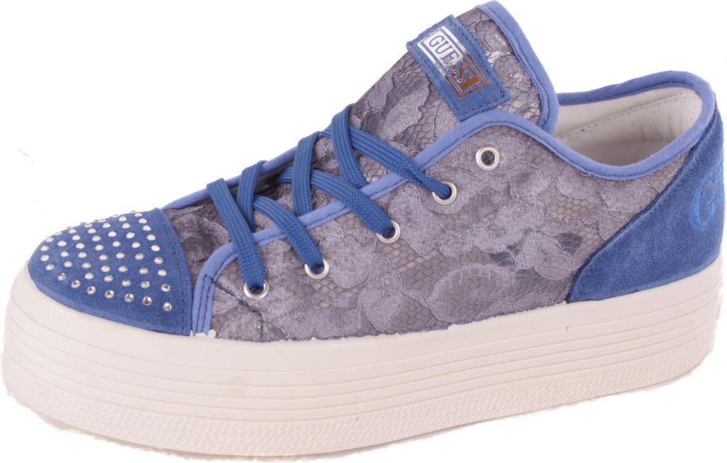 Guess Damen Sneaker Schnürschuhe Blau #507