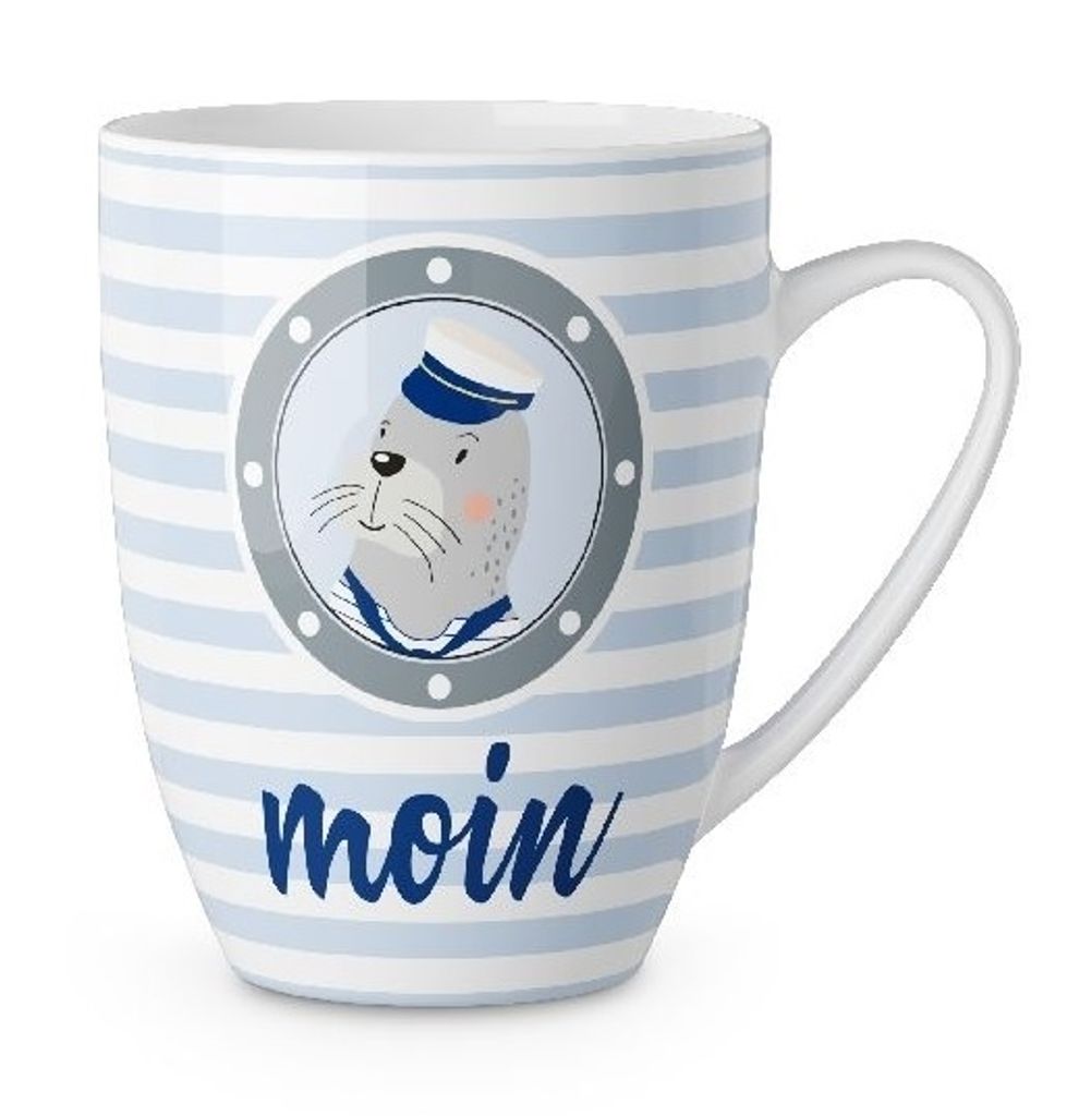 Becher Tasse MOIN 250ml Maritim Porzellan LaVida