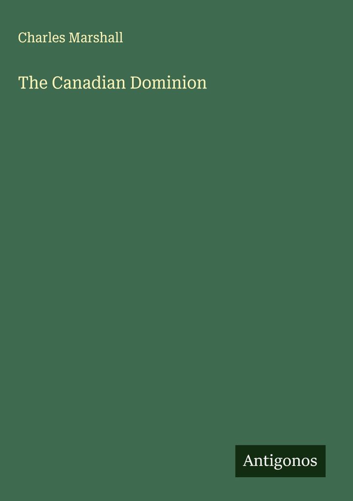 Das kanadische Dominion