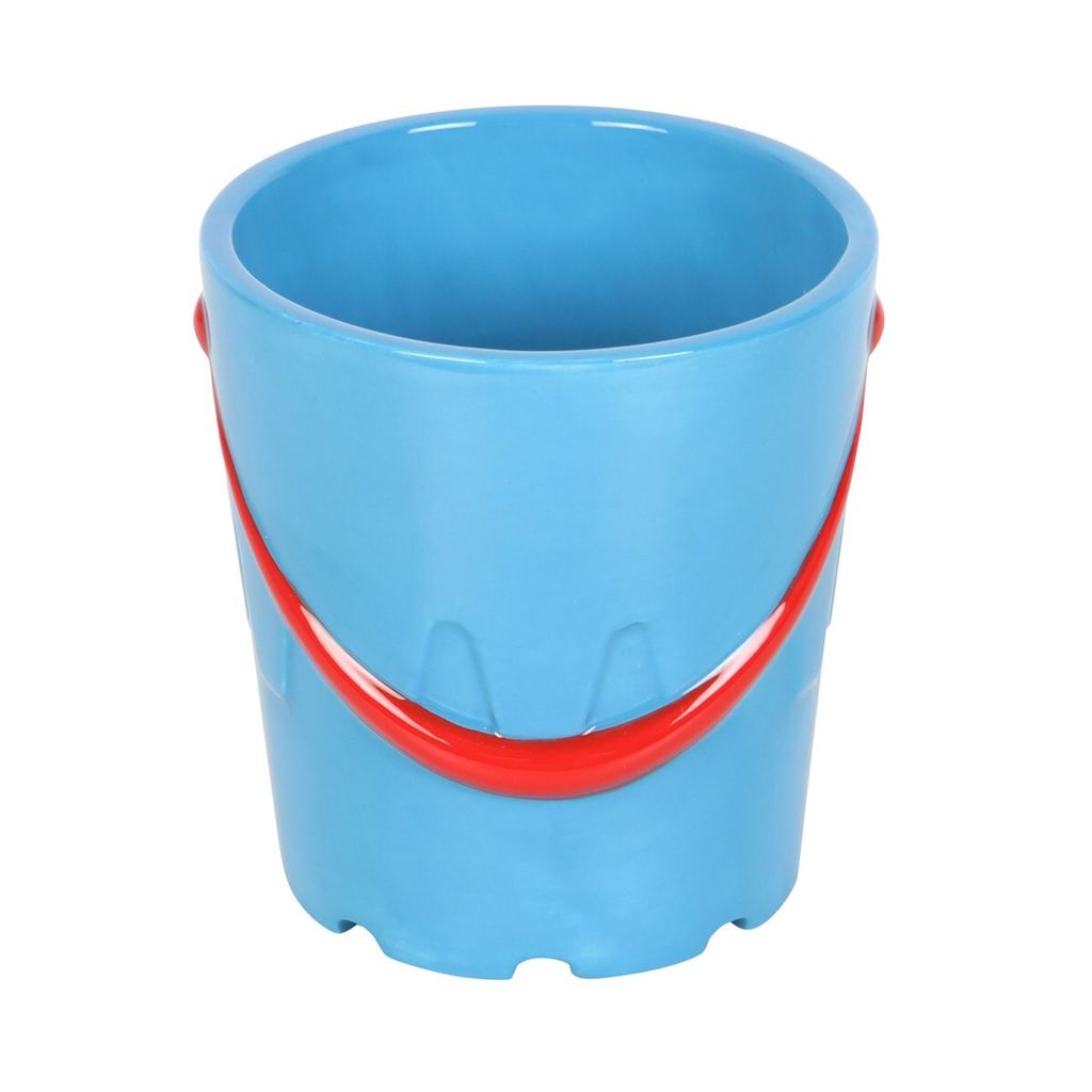 Something Different - Becher & Löffel Set, Schlapphut, Keramik SD5753 (Einheitsgröße) (Blau/Rot)