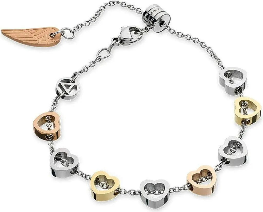 Regalo Donna: Bracciale AN Jewels AL.BSC01SYR Oro Rosa e Acciaio