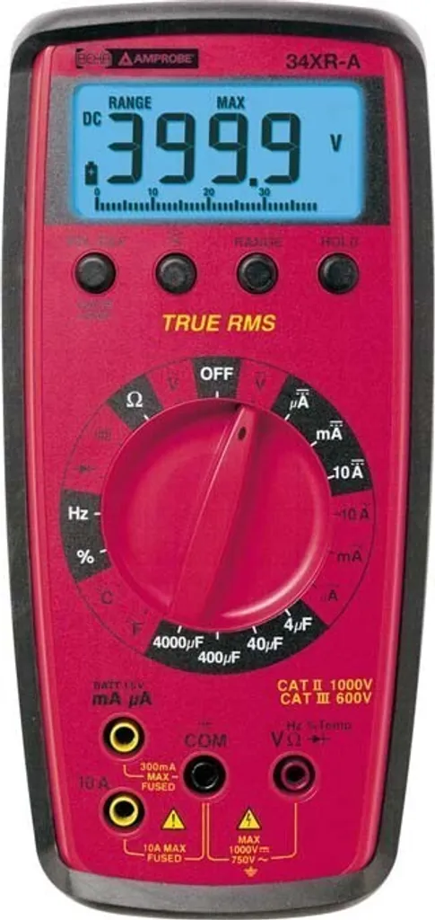 Multimètre digital Beha-Amprobe 34XR-A-D pour maintenance industrielle