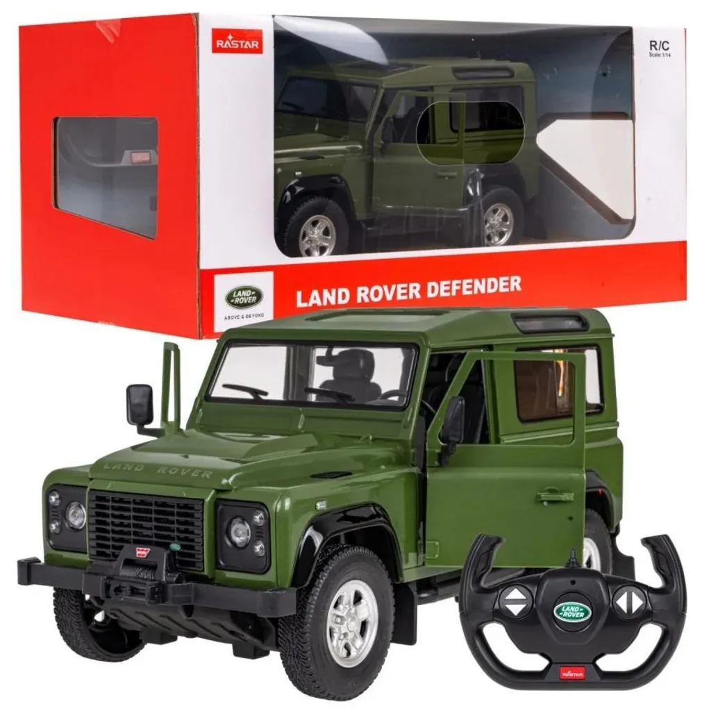Land Rover Defender télécommandé 1:14 vert stable et sans interférences - 3