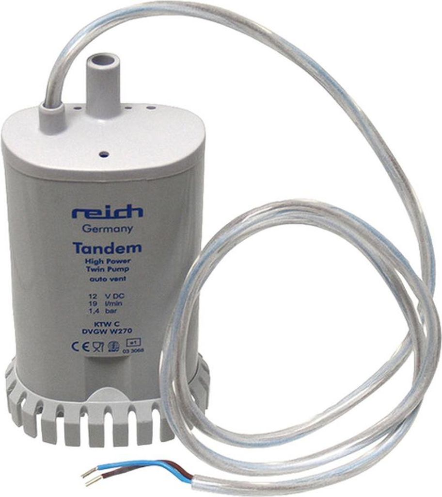 Reich Tauchpumpe Powerpumpe Twin - 12 V - Lose