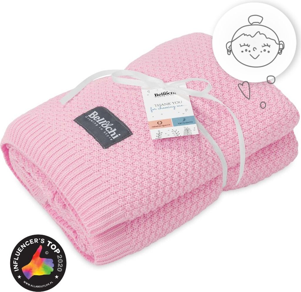 Große Bambusdecke rosa für Mütter