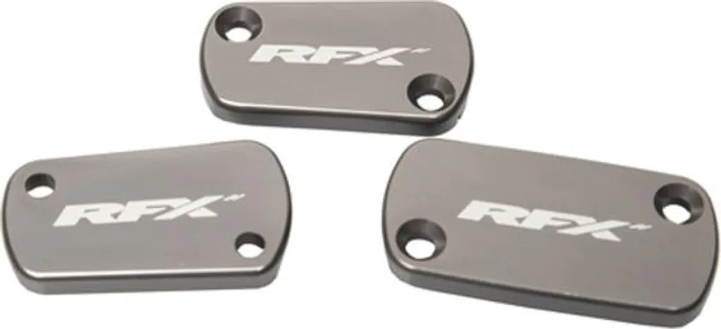Couvercle de Réservoir RFX Pro Gris Minéral Moto Kawasaki KXF 450 Alu